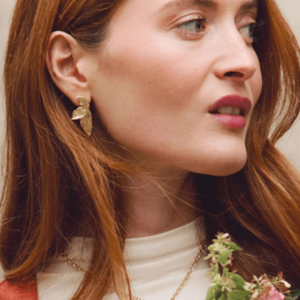 boucles d'oreilles femme or Les Georgettes créator bijouterie orléans
