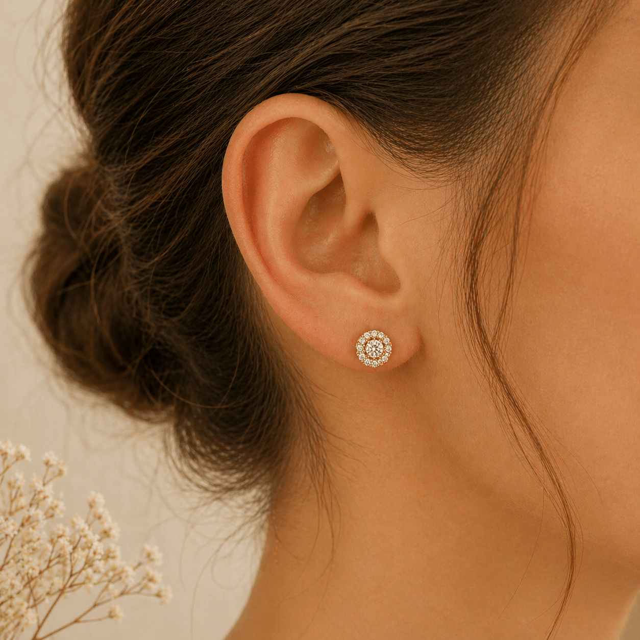 boucles d'oreilles femme or 9 carat créator bijouterie orléans