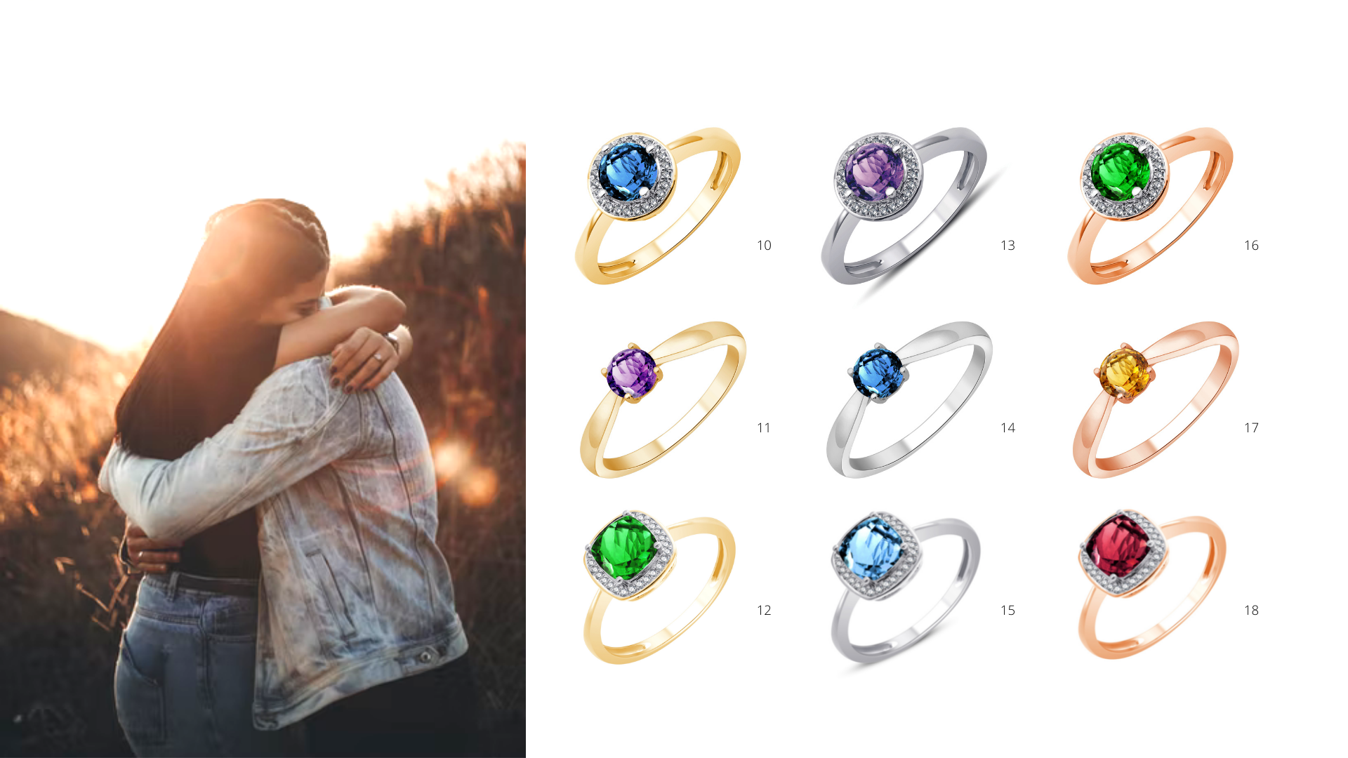 Bague-fiancailles-originales-creatives-OR-jaune-blanc-rose-18-carat-750-diamant-rubis-emeraude-saphir-citrine-amethyste-aigue-marine-pierre-fine-Creator-orleans-2